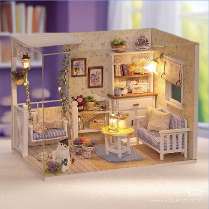 DIY Miniature Cat House