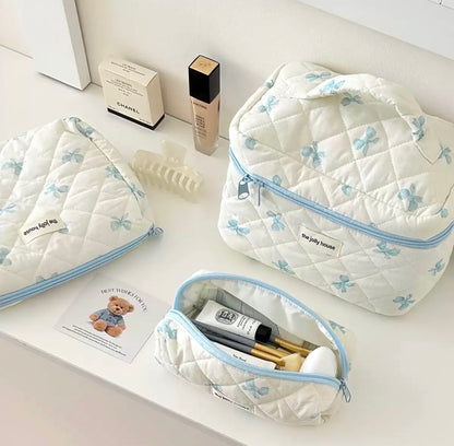 Quilted Makeup Bag