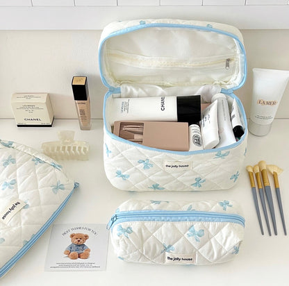 Quilted Makeup Bag