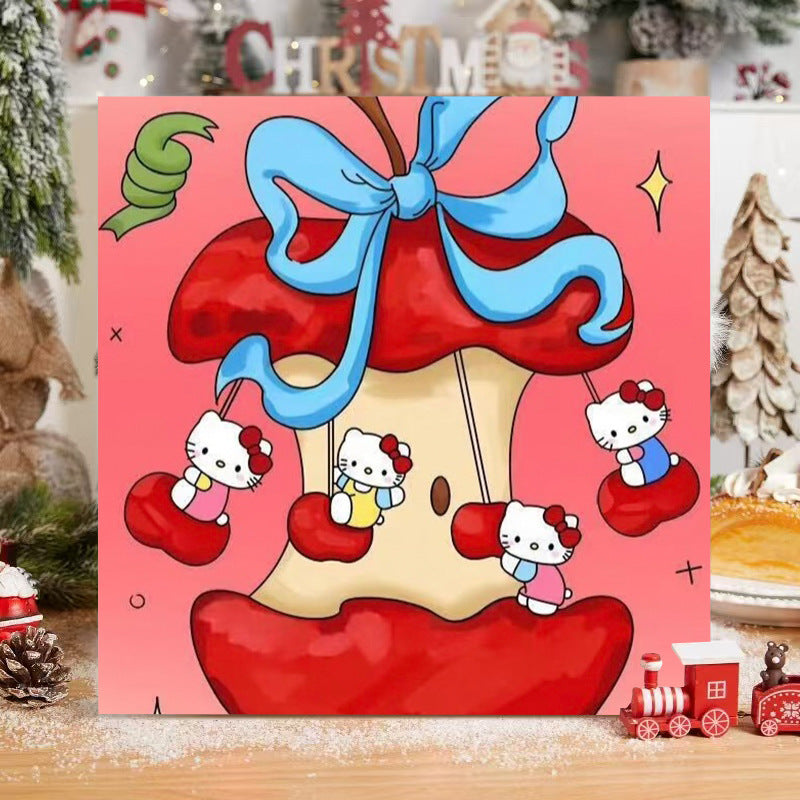 Paint-by-number Art Kit