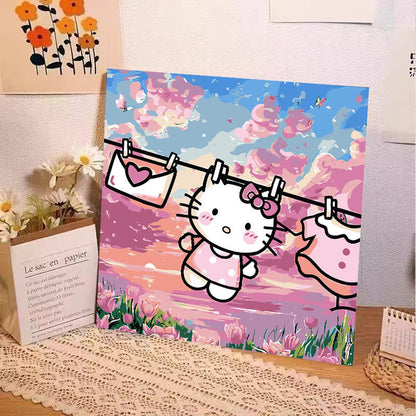 Paint-by-number Art Kit