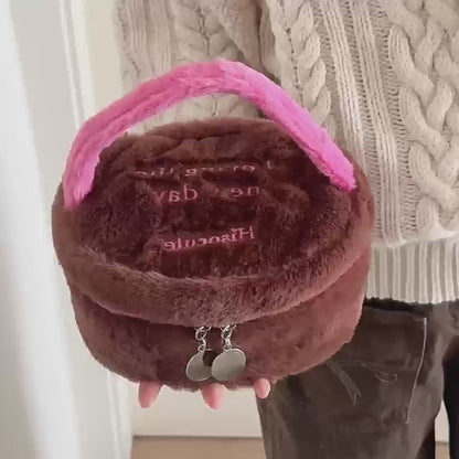 Fluffy Makeup Bag