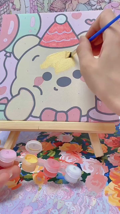 Paint-by-number Art Kit